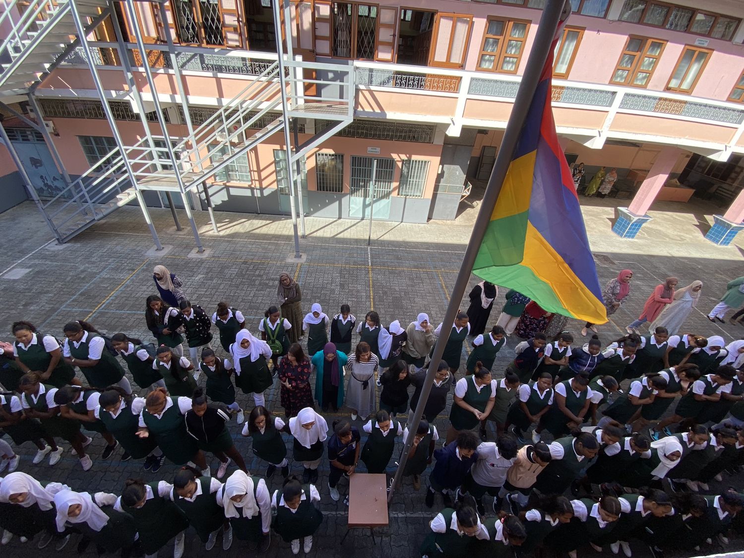 Students of Madad-Ul-Islam Girls' College